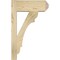 Ekena Millwork Olympic Craftsman Rough Sawn Outlooker, Douglas Fir, 6"W x 14"D x 22"H OUT06X14X22OLY04RDF - alternate 4